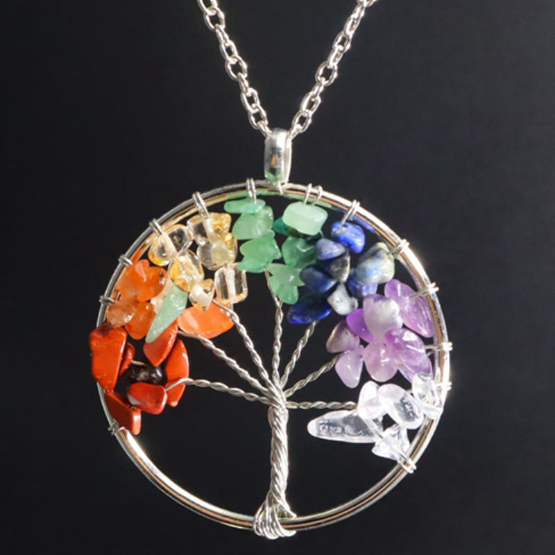 Gravel Handmade Winding Tree Of Life Pendants