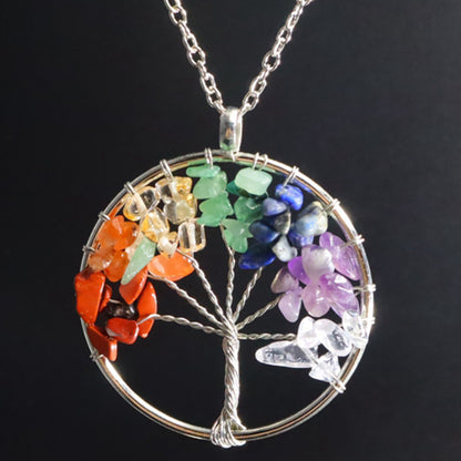 Gravel Handmade Winding Tree Of Life Pendants