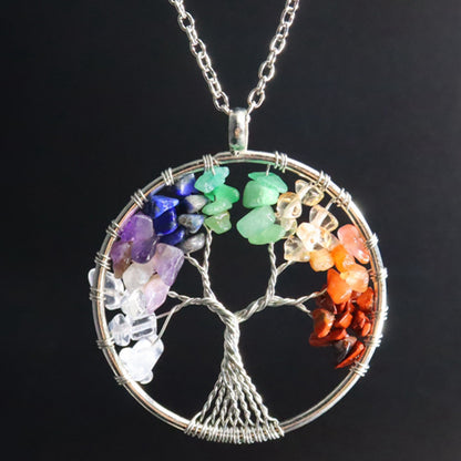 Gravel Handmade Winding Tree Of Life Pendants