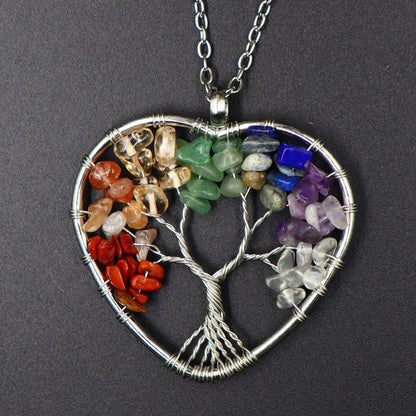 Gravel Handmade Winding Tree Of Life Pendants