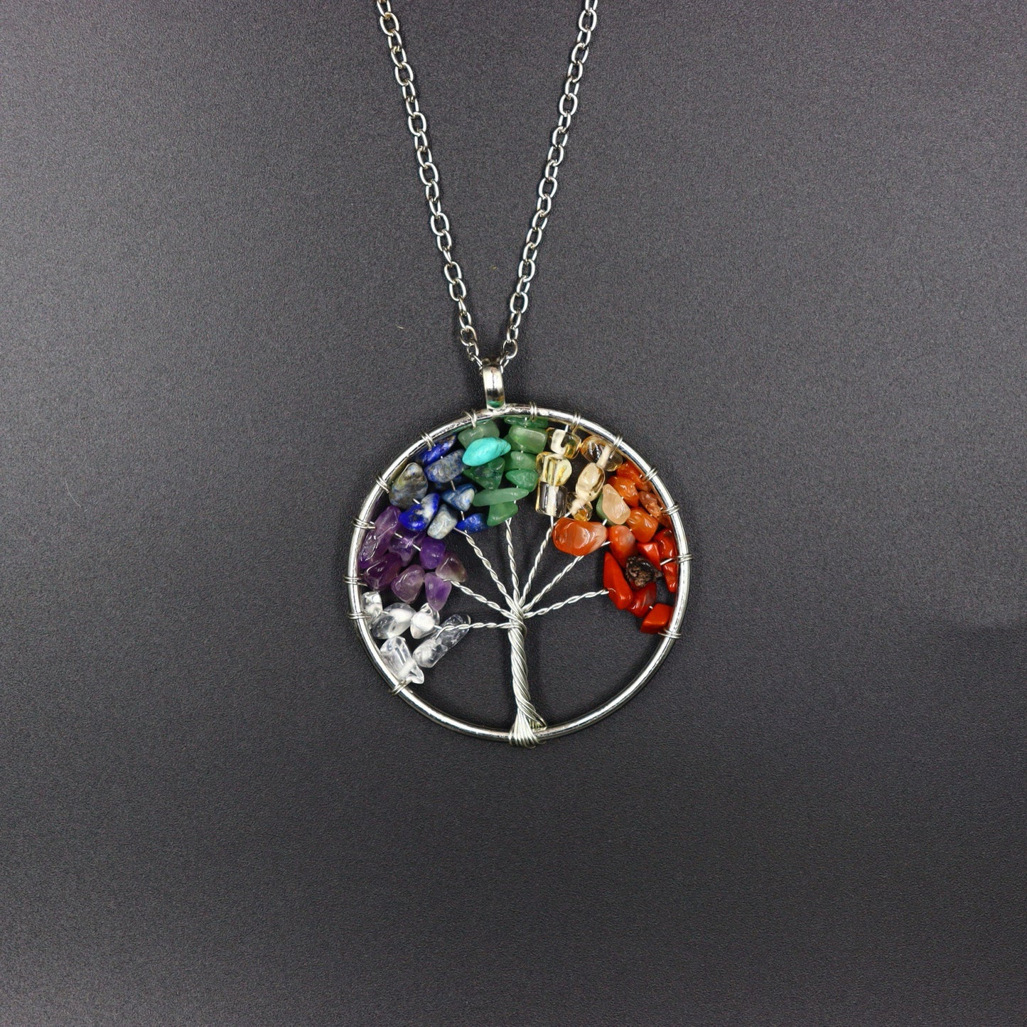 Gravel Handmade Winding Tree Of Life Pendants