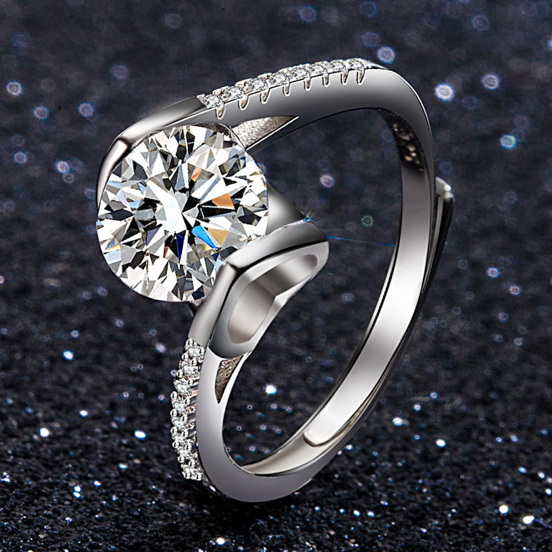 Beautiful Moissanite Live Streaming On Karat Rings