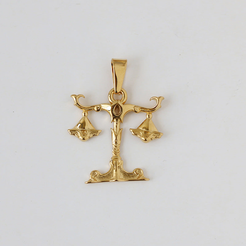 Eight Awn Star Angel Libra Single Pendants