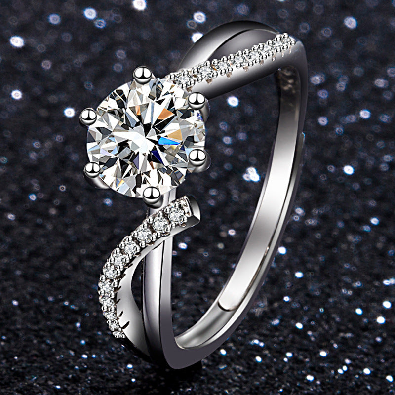 Beautiful Moissanite Live Streaming On Karat Rings