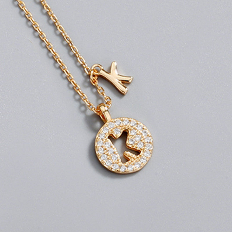 Light Luxury Ornament Style Special Interest Female Creative Letters Necklaces