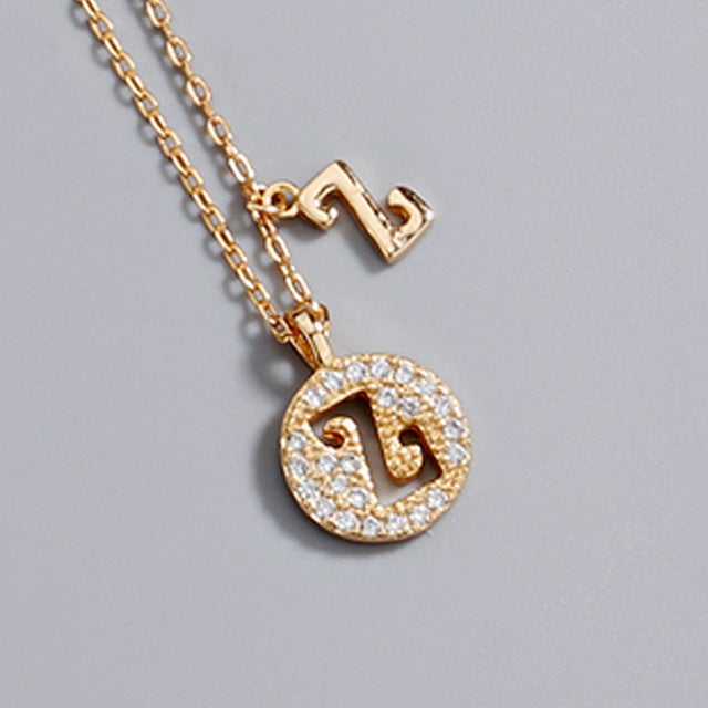 Light Luxury Ornament Style Special Interest Female Creative Letters Necklaces