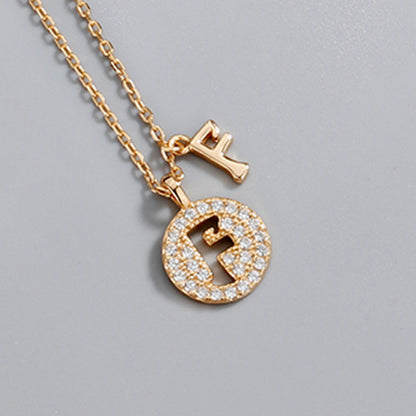 Light Luxury Ornament Style Special Interest Female Creative Letters Necklaces