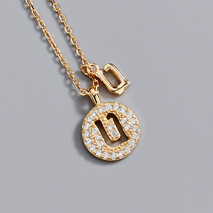 Light Luxury Ornament Style Special Interest Female Creative Letters Necklaces