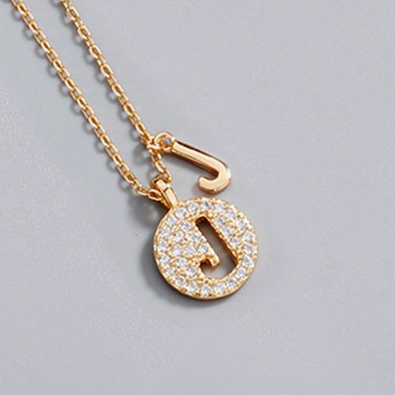 Light Luxury Ornament Style Special Interest Female Creative Letters Necklaces