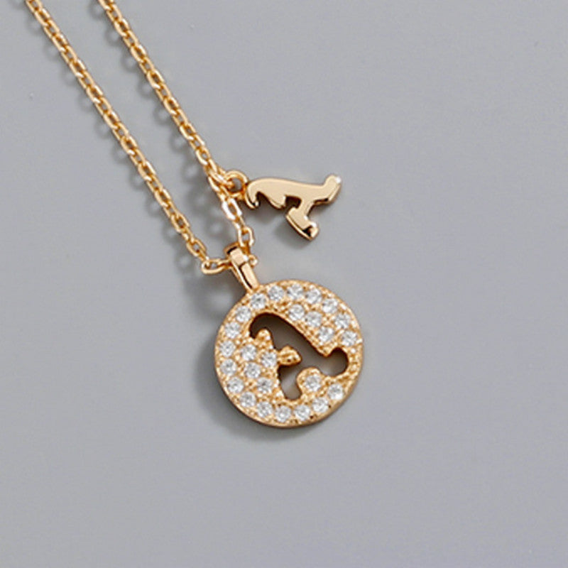 Light Luxury Ornament Style Special Interest Female Creative Letters Necklaces