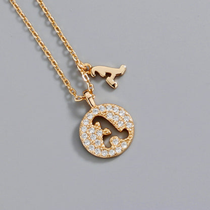 Light Luxury Ornament Style Special Interest Female Creative Letters Necklaces