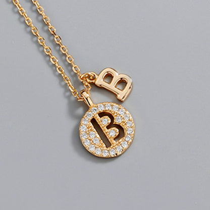 Light Luxury Ornament Style Special Interest Female Creative Letters Necklaces