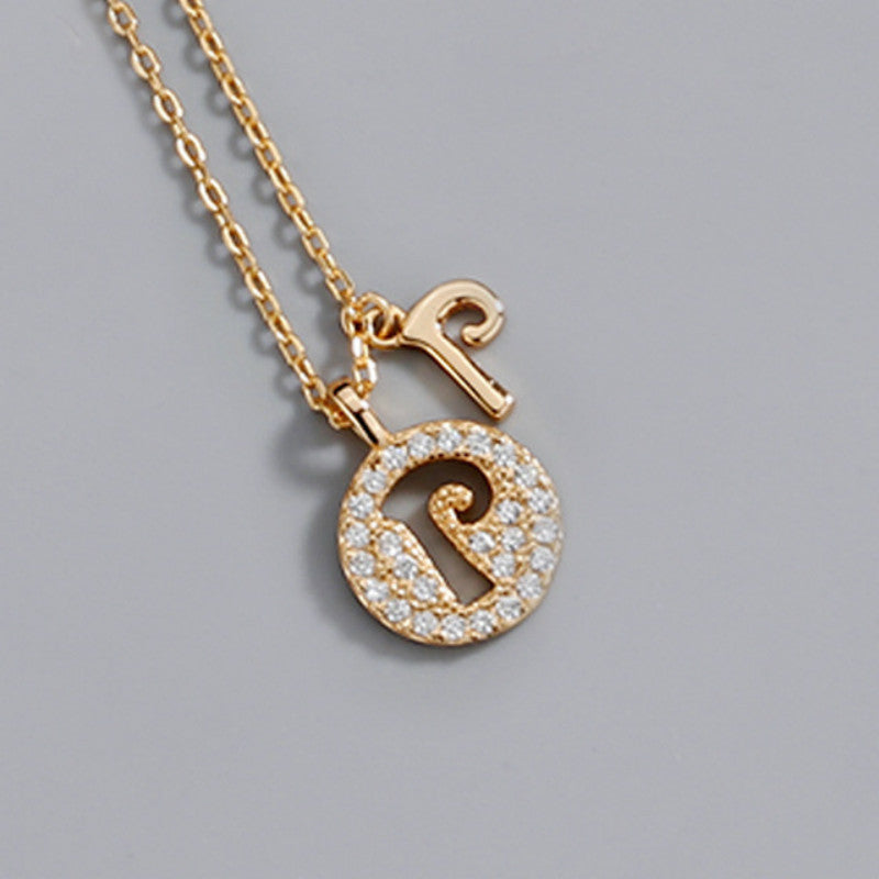 Light Luxury Ornament Style Special Interest Female Creative Letters Necklaces