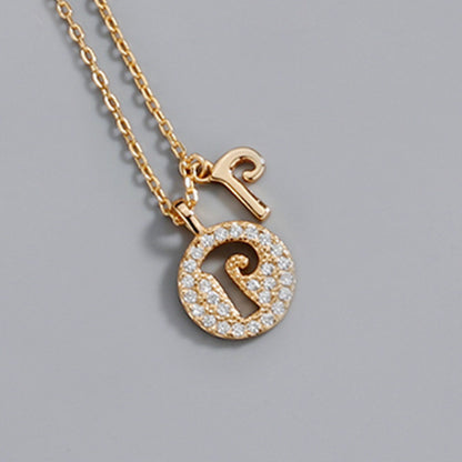 Light Luxury Ornament Style Special Interest Female Creative Letters Necklaces