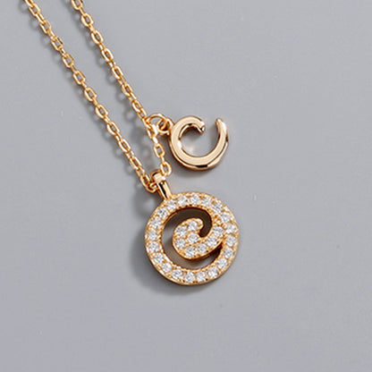 Light Luxury Ornament Style Special Interest Female Creative Letters Necklaces