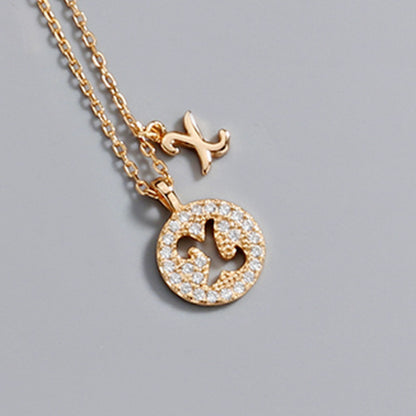 Light Luxury Ornament Style Special Interest Female Creative Letters Necklaces