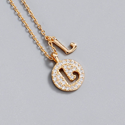 Light Luxury Ornament Style Special Interest Female Creative Letters Necklaces