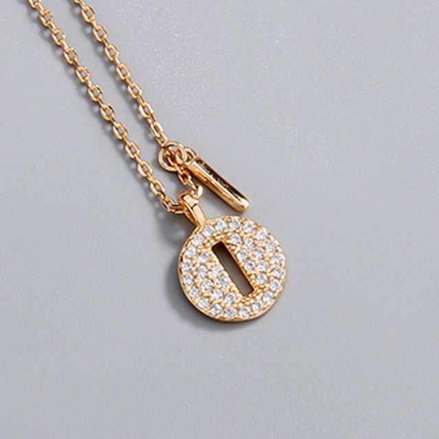 Light Luxury Ornament Style Special Interest Female Creative Letters Necklaces