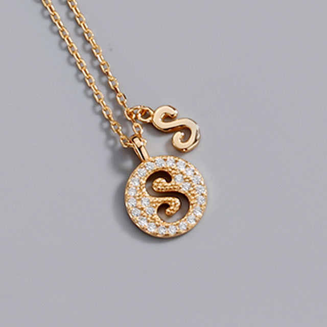 Light Luxury Ornament Style Special Interest Female Creative Letters Necklaces