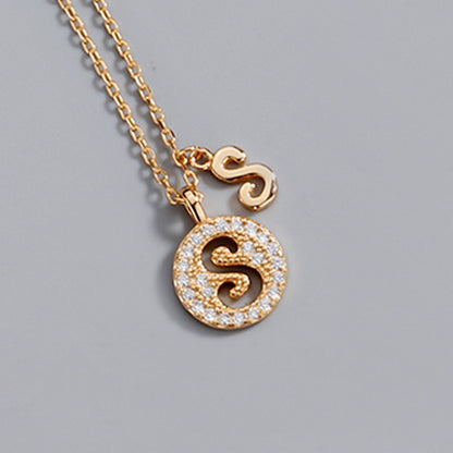 Light Luxury Ornament Style Special Interest Female Creative Letters Necklaces