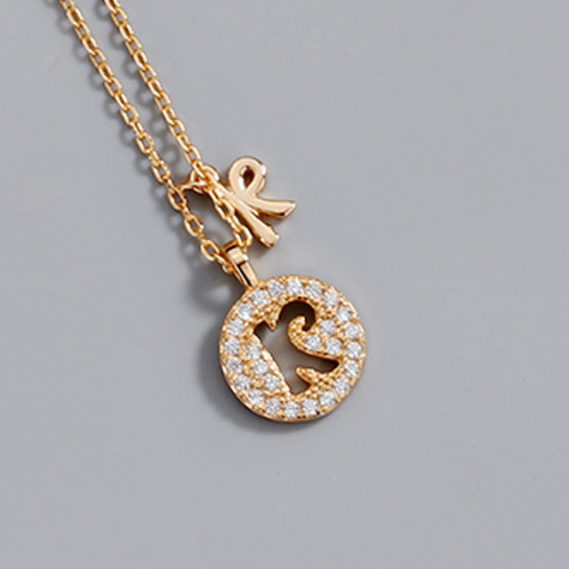 Light Luxury Ornament Style Special Interest Female Creative Letters Necklaces