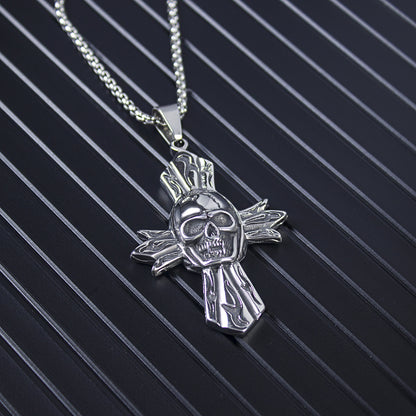 Women's & Men's Fading Hip Hop Cool Cross Accessories Necklaces