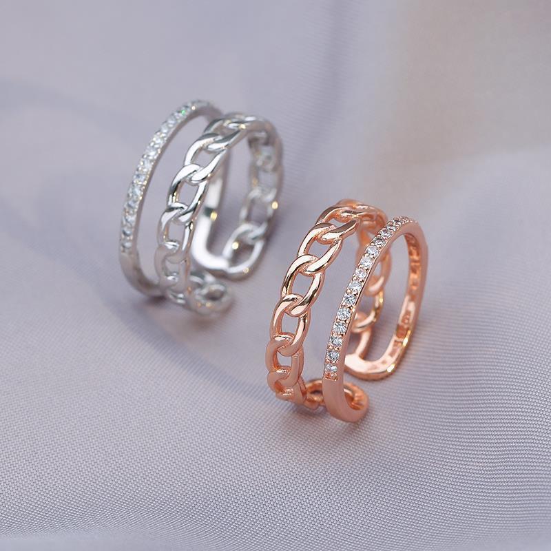 Simple Temperamental Female Hipster Accessories Twist Rings