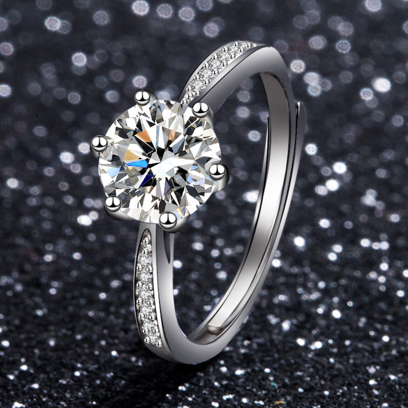 Beautiful Moissanite Live Streaming On Karat Rings