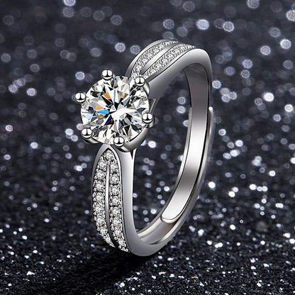 Beautiful Moissanite Live Streaming On Karat Rings