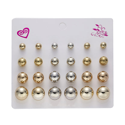 Transparent Colorful Round Zircon Card Month Rings