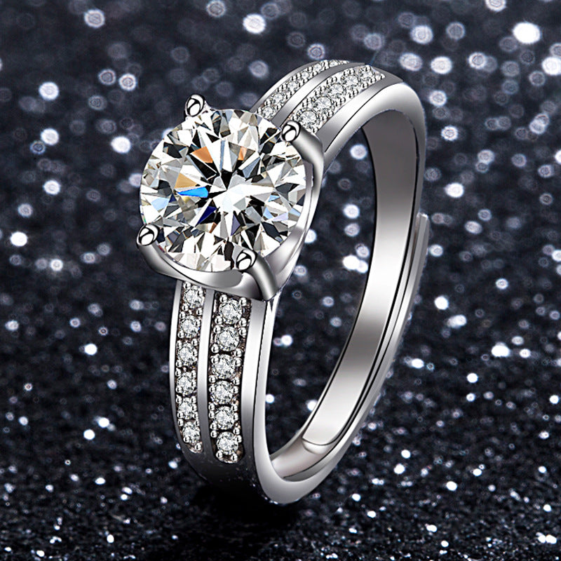 Beautiful Moissanite Live Streaming On Karat Rings