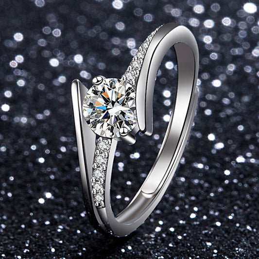 Beautiful Moissanite Live Streaming On Karat Rings