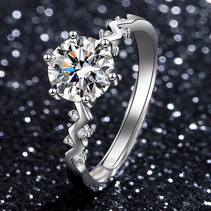 Beautiful Moissanite Live Streaming On Karat Rings