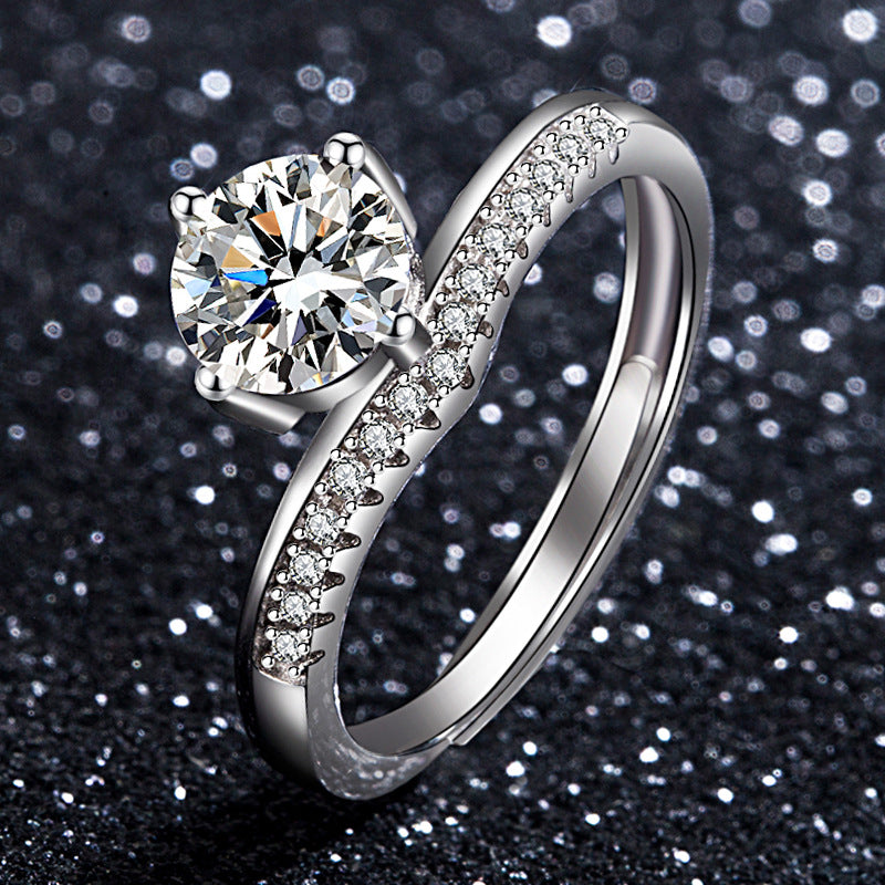 Beautiful Moissanite Live Streaming On Karat Rings