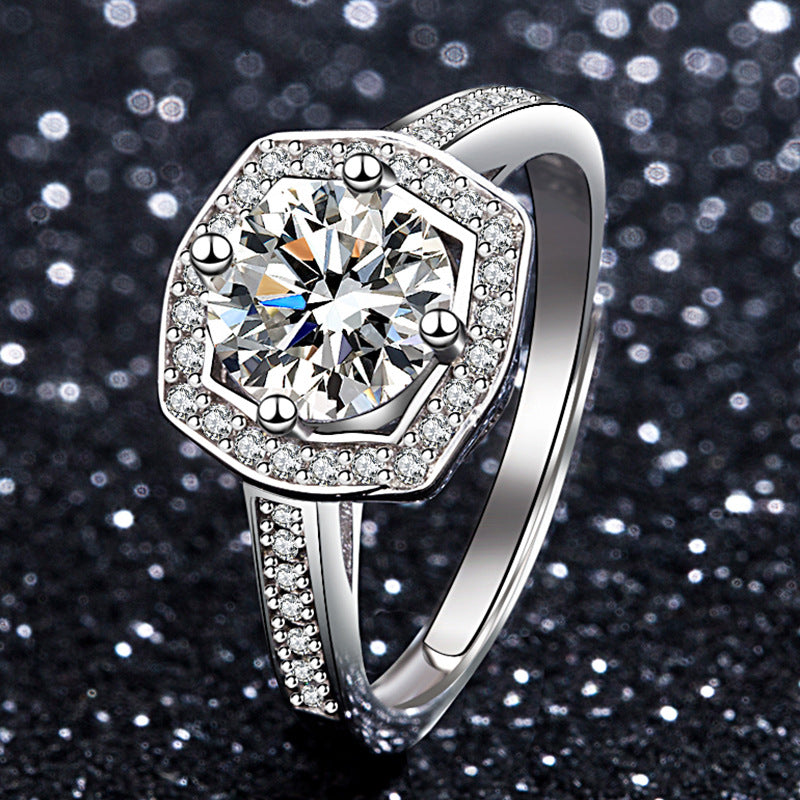 Beautiful Moissanite Live Streaming On Karat Rings