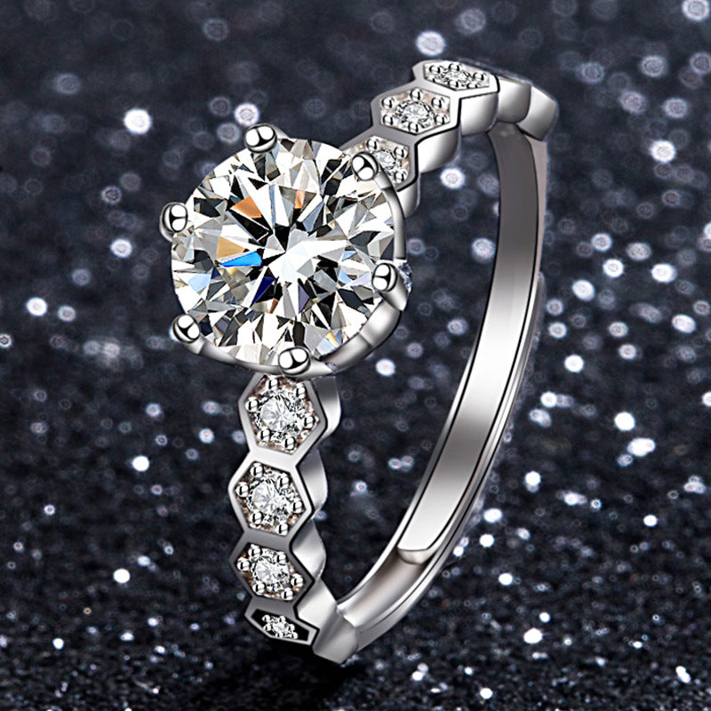 Beautiful Moissanite Live Streaming On Karat Rings