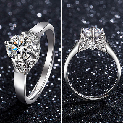 Beautiful Moissanite Live Streaming On Karat Rings