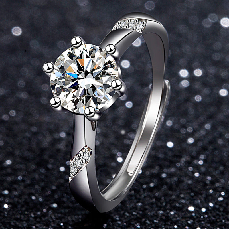 Beautiful Moissanite Live Streaming On Karat Rings