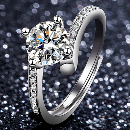 Beautiful Moissanite Live Streaming On Karat Rings