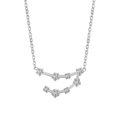 Twee Constellation Diamond Stainless Steel Clavicle Necklaces