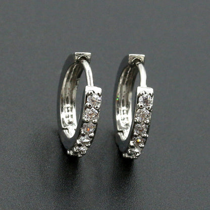 Korean Fashion Zircon Exquisite Crystal Jewelry Earrings