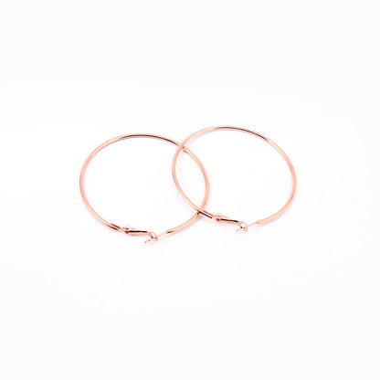 Women's Large Circle Metal Ear Big Hoop Earrings