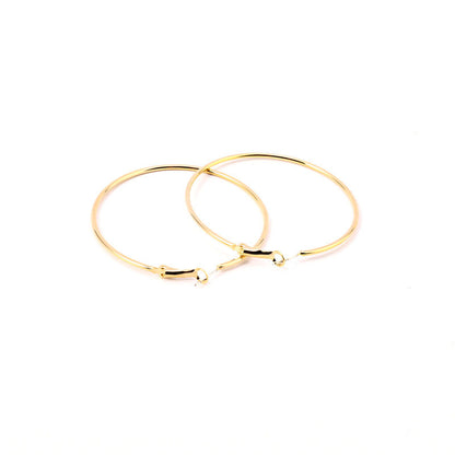 Women's Large Circle Metal Ear Big Hoop Earrings