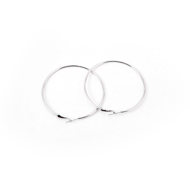 Women's Large Circle Metal Ear Big Hoop Earrings