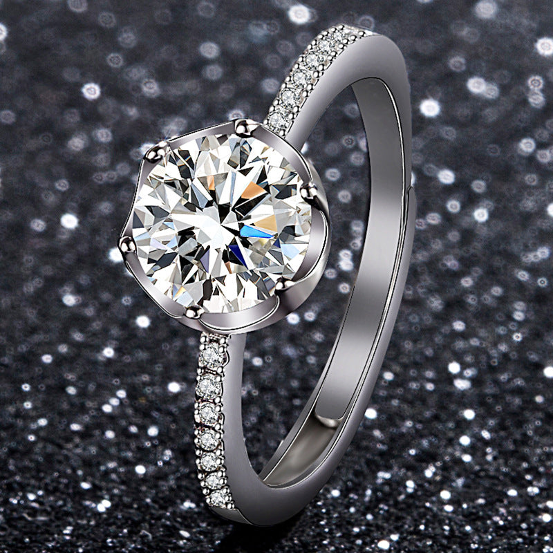 Beautiful Moissanite Live Streaming On Karat Rings