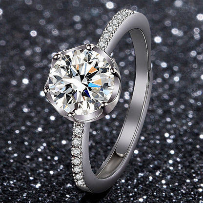 Beautiful Moissanite Live Streaming On Karat Rings