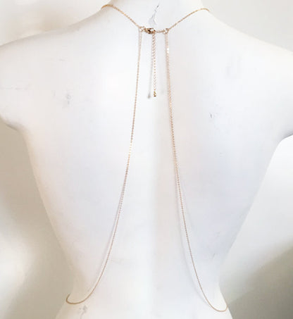 Rod Integrated Chain Sexy Bikini Body Necklaces