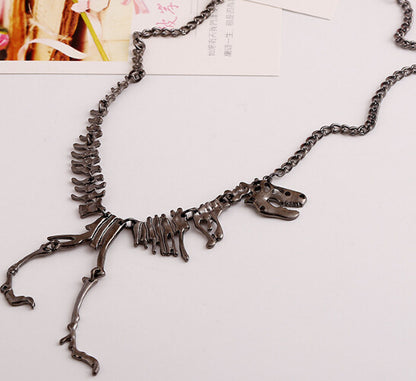 Ornament Personalized Exaggerated Vintage Dinosaur Skeleton Necklaces