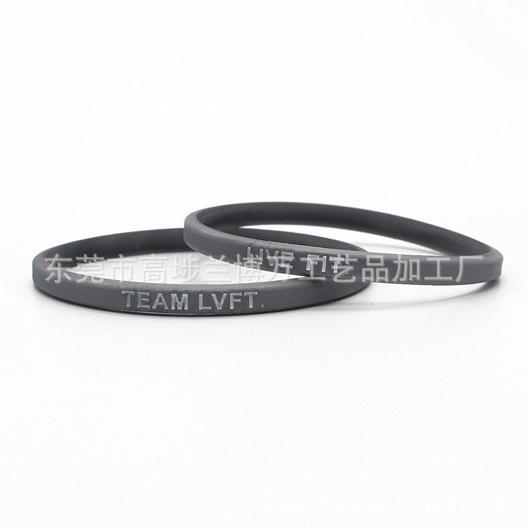 Sports Fashion Fine Silicone Team Energy Religious Bracelets