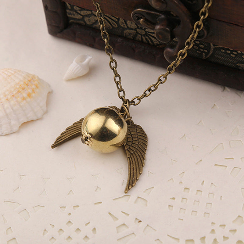 Peripheral Ornament Wings Accessories Zinc Alloy Necklaces